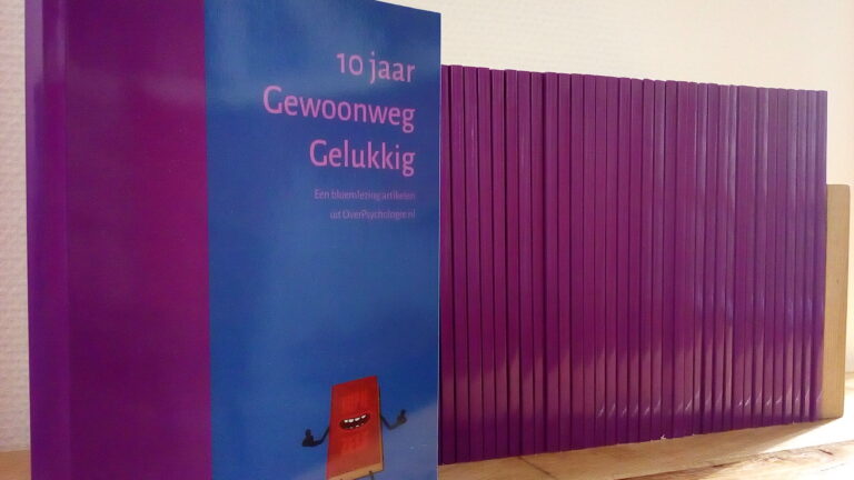 OverPyschologie maakt gewoonweg gelukkiger