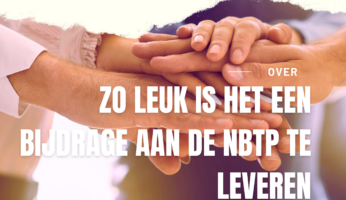 Zo leuk is het als vrijwilliger bij de NBTP