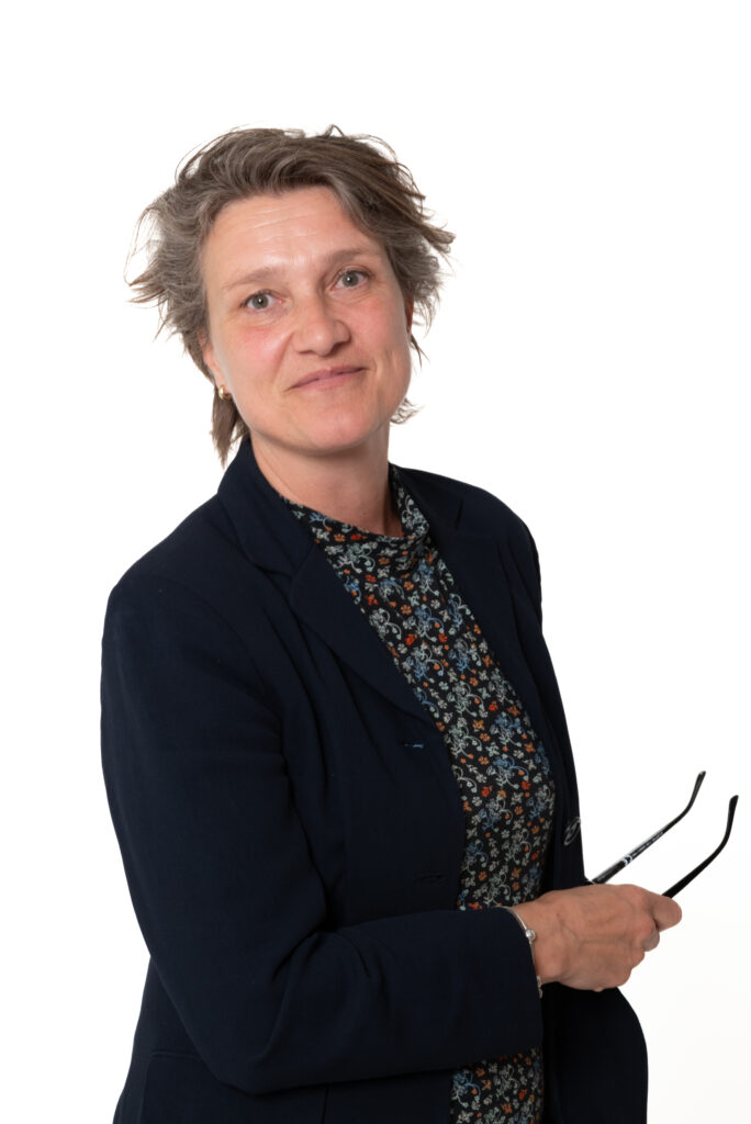 Virginie gaat lachend over haar loopbaan